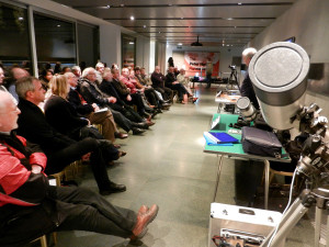 40 people attended the workshop with Malcolm and Mike presenting and Martin assisting.