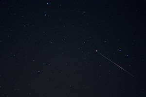 Perseid Meteor over Cudham