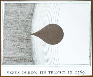 The Black Drop Effect seen during the Transit of Venus in 1769