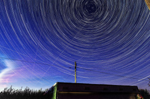Star Trails over Romney