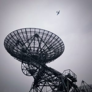 Boeing B-17 Flying Fortress Buzzes the One-Mile Telescope