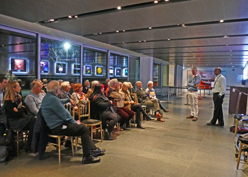 History of Astronomy talk audience