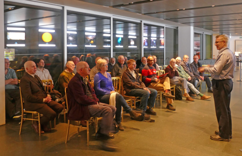 History of Astronomy talk audience