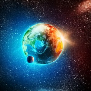 Earth and Moon